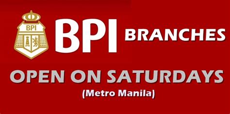 bpi branches open today.